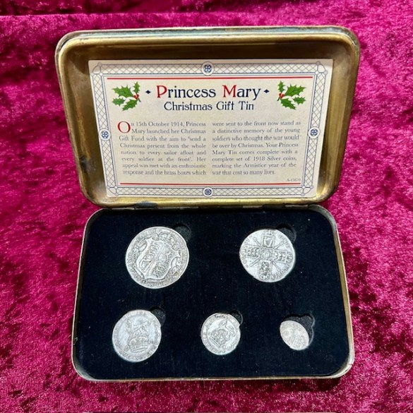 WW1 Princess Mary Tin Coins 2